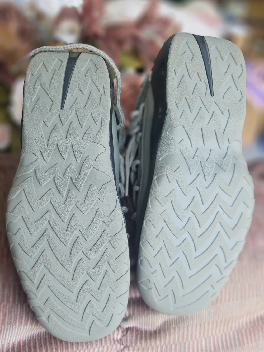 Nike Kids Grey and Black Air Sneakers